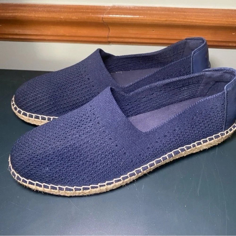 Cole Haan Women's Cloudfeel Espadrille II Slip-On Loafer W29861 Sz‎ 8B Navy Blue